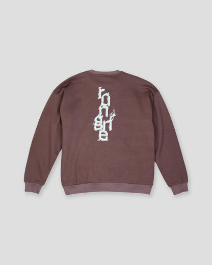 Layback Crew Oversized Print
