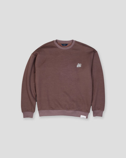 Layback Crew Oversized Print